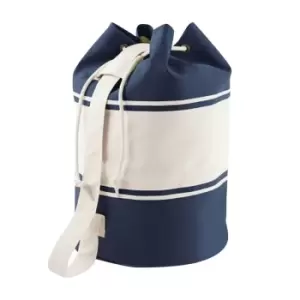 Quadra 30L Duffle Bag (One Size) (Navy/Off White)