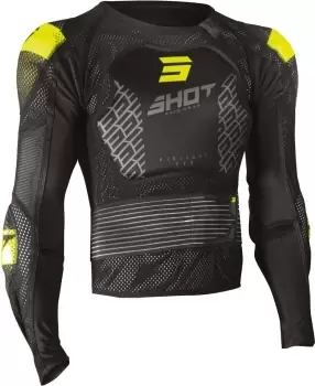 Shot Airlight 2.0 Protector Jacket, black-yellow, Size S, black-yellow, Size S