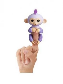 Fingerlings Wowwee Glitter Monkey Purple
