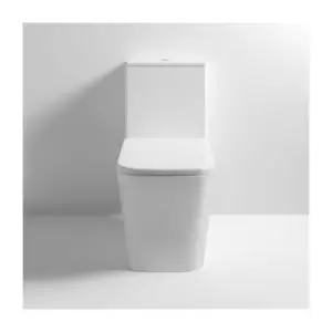 Ava Compact Close Coupled Toilet 620mm Projection - Soft Close Seat - Nuie