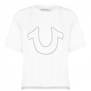 True Religion Jersey T-Shirt - Bright White