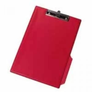 Q Connect Pvc Clipboard Single Red