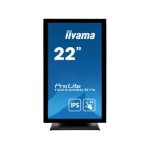 iiyama ProLite T2234MSC-B7X Touch Screen monitor 54.6cm (21.5") 1920 x 1080 pixels Multi-touch Black