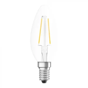 Osram 25W E14 SES LED Filament Candle Light Bulb - Warm White