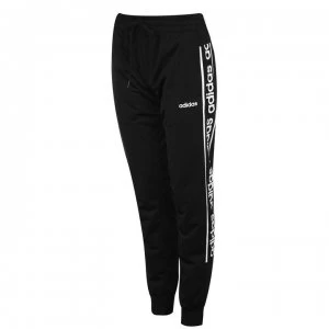 adidas C90 Poly Jogging Pants Ladies - Black/White