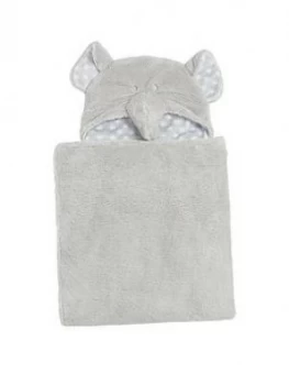 Clair De Lune Elephant Hooded Blanket