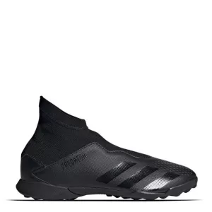 adidas Mens Predator Laceless 20.3 Astro Turf Football Boot - Black/Yellow, Size 11, Men
