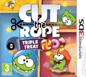 Cut The Rope Triple Treat Nintendo 3DS Game