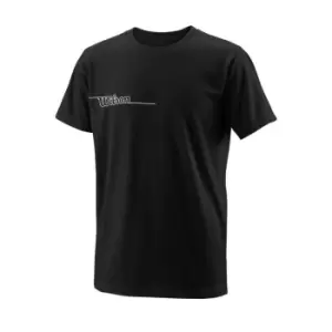 Wilson Team Tech T Shirt Juniors - Black