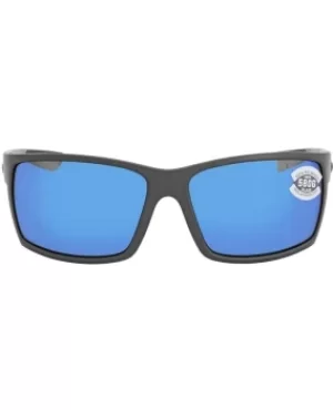 Costa Del Mar Reefton Grey Rectangular Plastic Unisex Sunglasses RFT 98 OBMGLP RFT 98 OBMGLP