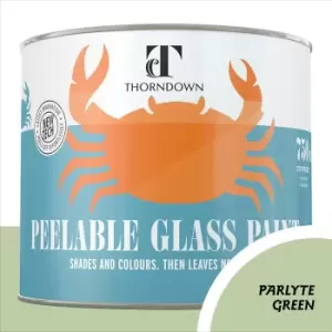 Thorndown Parlyte Green Peelable Glass Paint 750ml