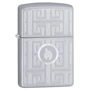 Zippo Labyrinth Chrome Regular Windproof Lighter