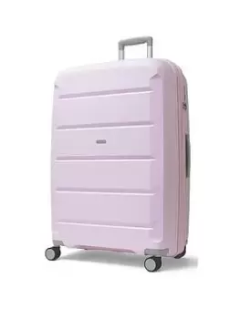 Rock Luggage Tulum 8 Wheel Hardshell Large Suitcase - Lilac
