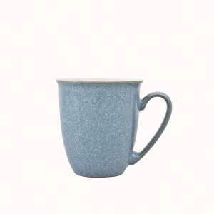 Denby Elements Blue Coffee Beaker Mug