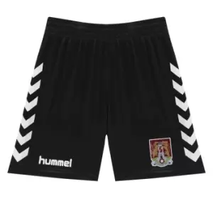 Hummel Northampton Town FC Replica Shorts Junior Boys - Black