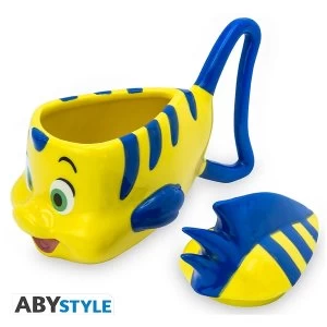 Disney - Flounder The Little Mermaid 3D Mug