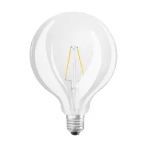Osram 2.5W Parathom Clear LED Globe Ball ES/E27 Very Warm White - (438774-590656)