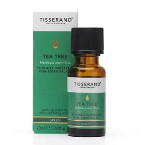 Tisserand Aromatherapy Tea Tree Essential Oil Ethically Harvested 20ml