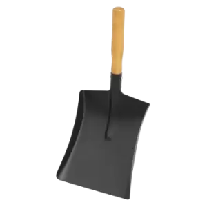 Coal Shovel 8" with 228mm Wooden Handle