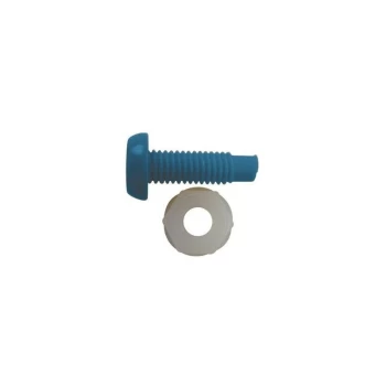 Number Plate Plastic Nut & Screw - Blue - Pack Of 2 - PWN719 - Wot-nots