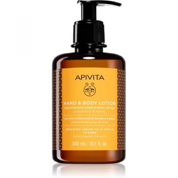 Apivita Hand Care Grapefruit & Honey Moisturising Cream for Hands and Body 300ml
