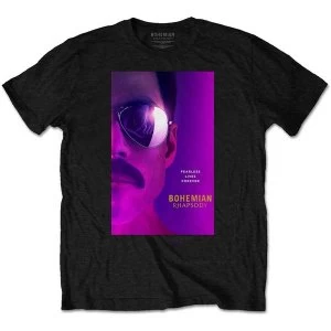 Queen - Freddie Mens Medium T-Shirt - Black