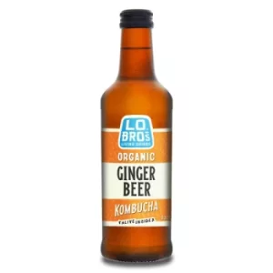 Lo Bros Org Ginger Beer Kombucha 330ml (2 minimum)