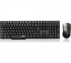 Rapoo 1830 Wireless Keyboard and Mouse Set