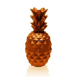 Orange Concrete Pineapple For Her Candle
