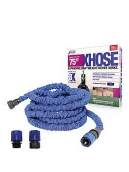 Xhose Expanding Garden Hose Pipe With Tap Adaptor - 75ft