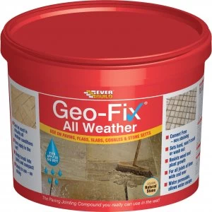 Everbuild Geo-Fix All Weather Jointing Compound for Patio Stones Grey 14KG