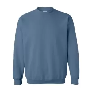 Gildan Heavy Blend Unisex Adult Crewneck Sweatshirt (2XL) (Indigo Blue)
