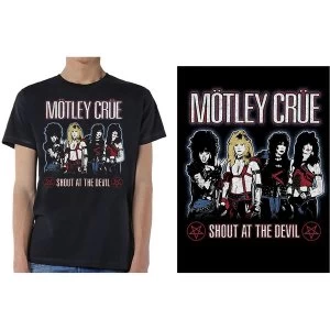 Motley Crue - Shout at the Devil Mens X-Large T-Shirt - Black
