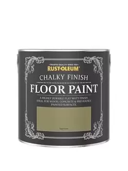 Rust-Oleum Chalky Finish 2.5-Litre Floor Paint - Sage Green