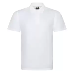PRO RTX Mens Pro Pique Polo Shirt (XS) (White)