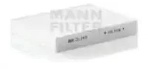 Cabin Air Filter Cu2433 By Mann-Filter