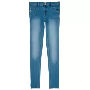 Name it NKF POLLY DNMTASIS Girls Childrens Skinny Jeans in Blue - Sizes 9 years,12 years,13 years,14 years,15 years