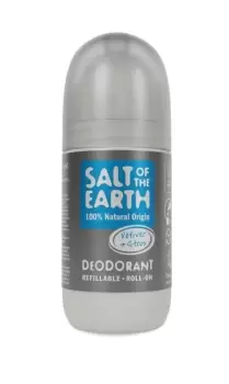 Salt Of the Earth Vetiver & Citrus Refillable Roll-On Deodorant 75ml