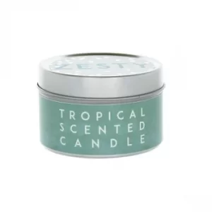 Zesty Small Tin Candle Pineapple Scent