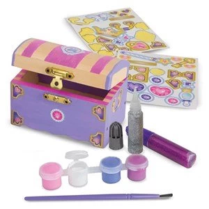 Melissa and Doug Decorate Your Own Wooden Princess Chest 4 years