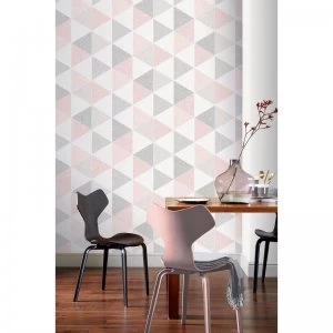 Scandi Triangle Wallpaper