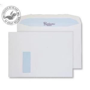 Blake Premium Postfast C4 100gm2 Gummed Window Mailer Envelopes White