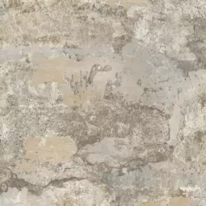 Holden Concrete Texture Natural Wallpaper - wilko