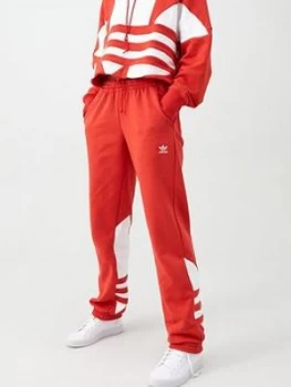 adidas Originals Large Logo Sweat Pant - Red, Size 8, Women