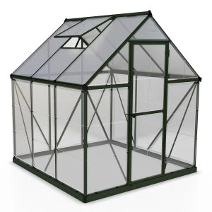 Palram Hybrid Greenhouse 6 x 6 - Green