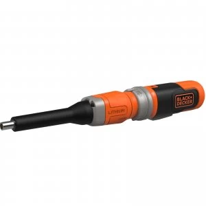 Black and Decker BCF602C 3.6v Cordless In Line Screwdriver 1 x 1.5ah Integrated Li-ion Charger No Case