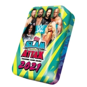 WWE Slam Attax 2021 Mega Collectors Tin