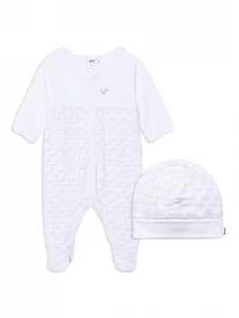 BOSS Baby Babygrow & Hat Set - White, Size Age: 1 Month