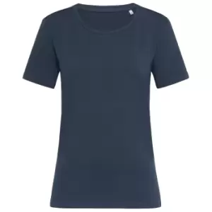 Stedman Womens/Ladies Stars T-Shirt (S) (Marina Blue)