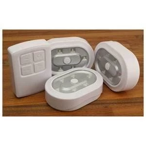 Remote Control Wireless LED Lights Pack of 3
